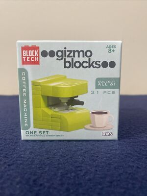 Block Tech Gizmo Blocks COFFEE MACHINE * NEW *