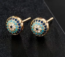 Gold Earrings for Women 14K Gold Stud Earring Dainty Minimalist fine jewelry