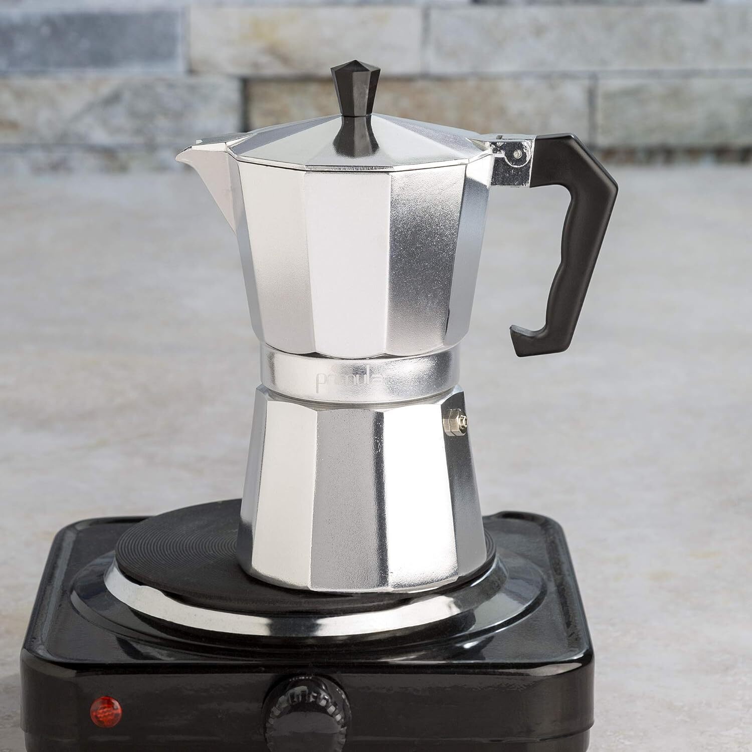 Classic Stovetop Espresso Coffee Maker, Moka Pot for Italian and Cuban Caf&eacute; Brew