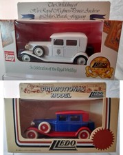 LLEDO - DAYS GONE - LP1902 & 03 ROLLS-ROYCE PHANTOM - ROYAL WEDDING 1986 - MIB
