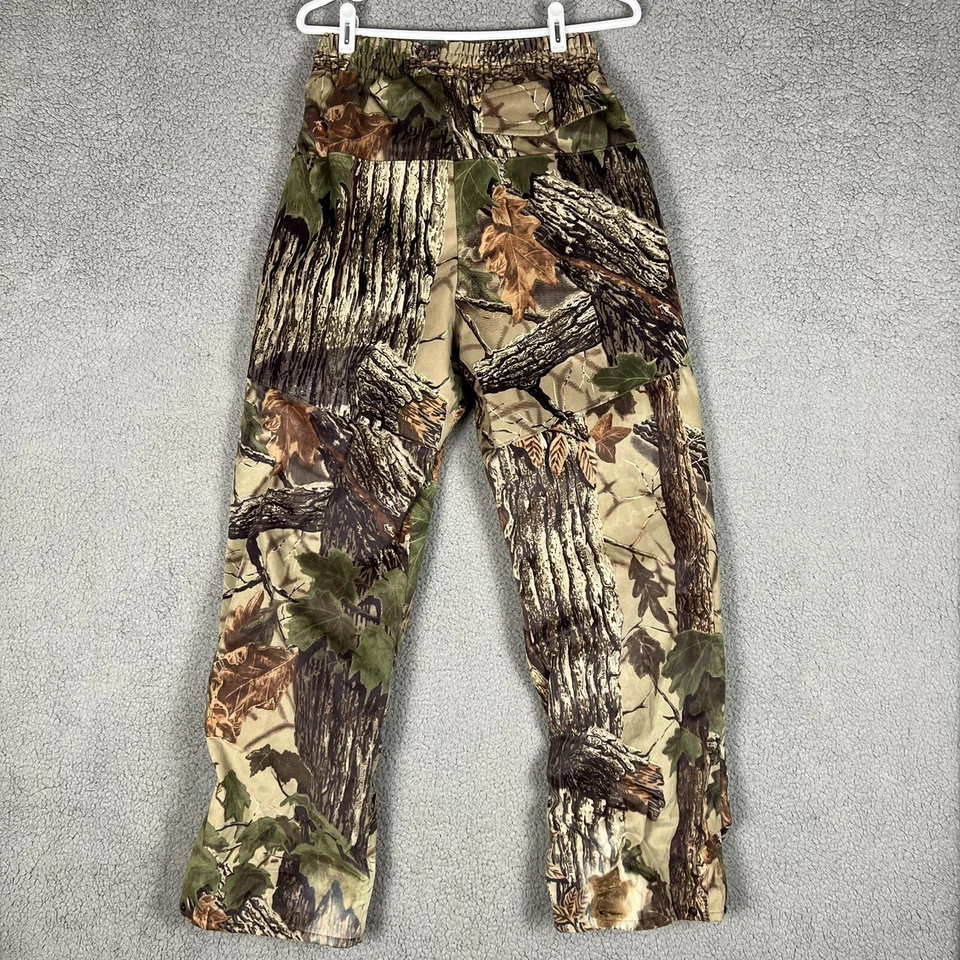 Vintage Cabelas Dry Plus Realtree Camo Pants Fleece Lined Size M Micro Fleece - Image 4 of 4