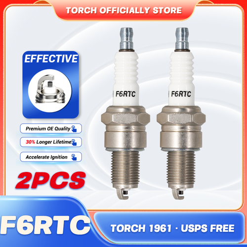 TORCH 4pcs F6RTC Candele Di Accensione Sostituire Per NGK - Foto 8