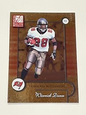 2001 Donruss Elite Football #91 - Warrick Dunn - Tampa Bay Buccaneers