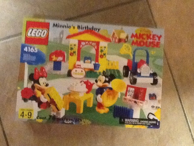 minnie mouse birthday lego