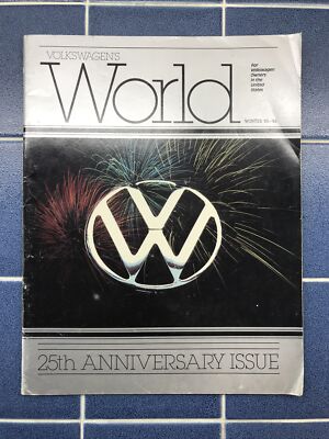Volkswagen World Magazine Winter 1985 1986 Vanagon VW Museum Golf Jetta Scirocco