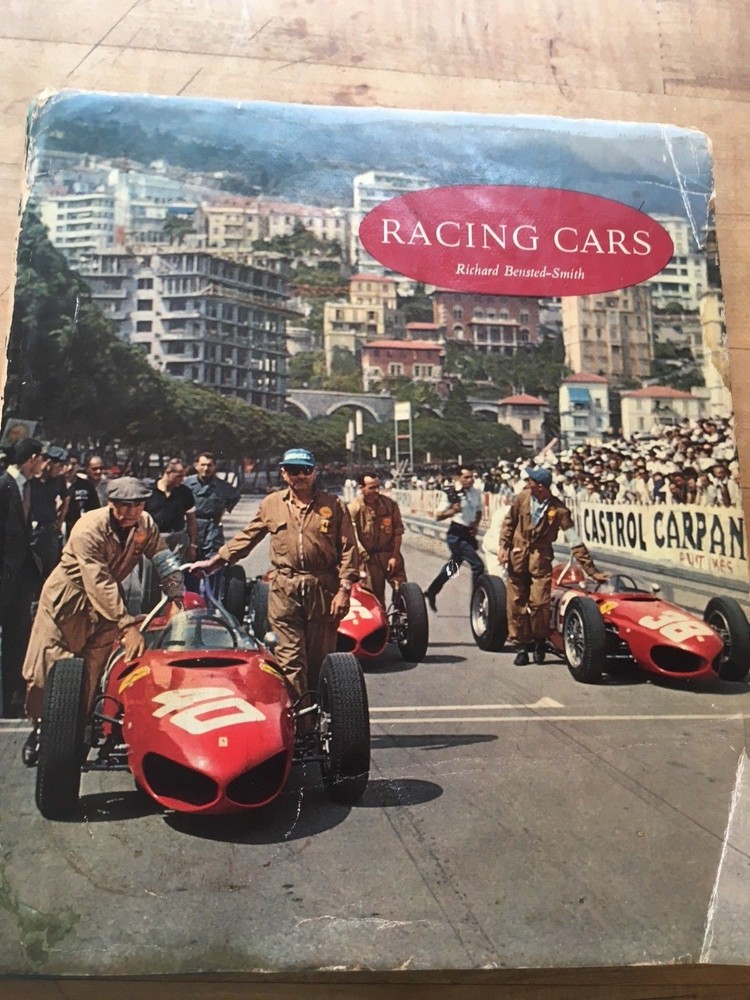 Racing Cars In Colour Richard Bensted-Smith 1962 ID:84305 Really Cool Pictures!