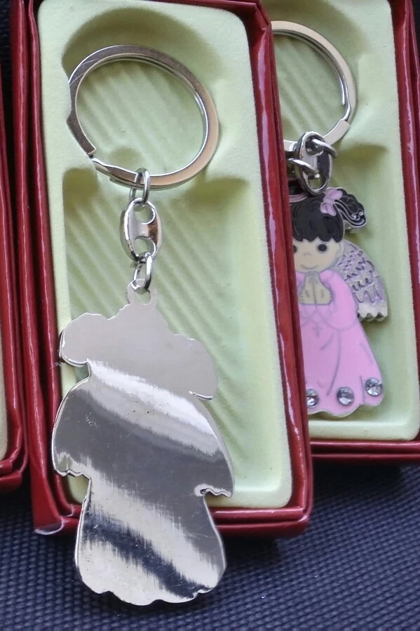 12 Llaveros Ángel Favores Bautismo,Bautizo Bautizo,Recuerdos,Primera Comunión  Foto 3 de 4