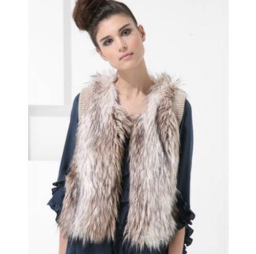 Rebecca Taylor Wool Alpaca Blend Faux 