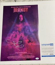 Andrea Riseborough signed autographed Mandy 12x18 Photo ACOA Rare