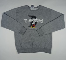 DISNEYLAND Resort Crew Neck Sweatshirt Mickey Mouse Women's Size Small Pullover