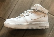 Nike Air Force 1 Mid LE GS Triple White Size 6.5Y DH2933-111 PSLV7