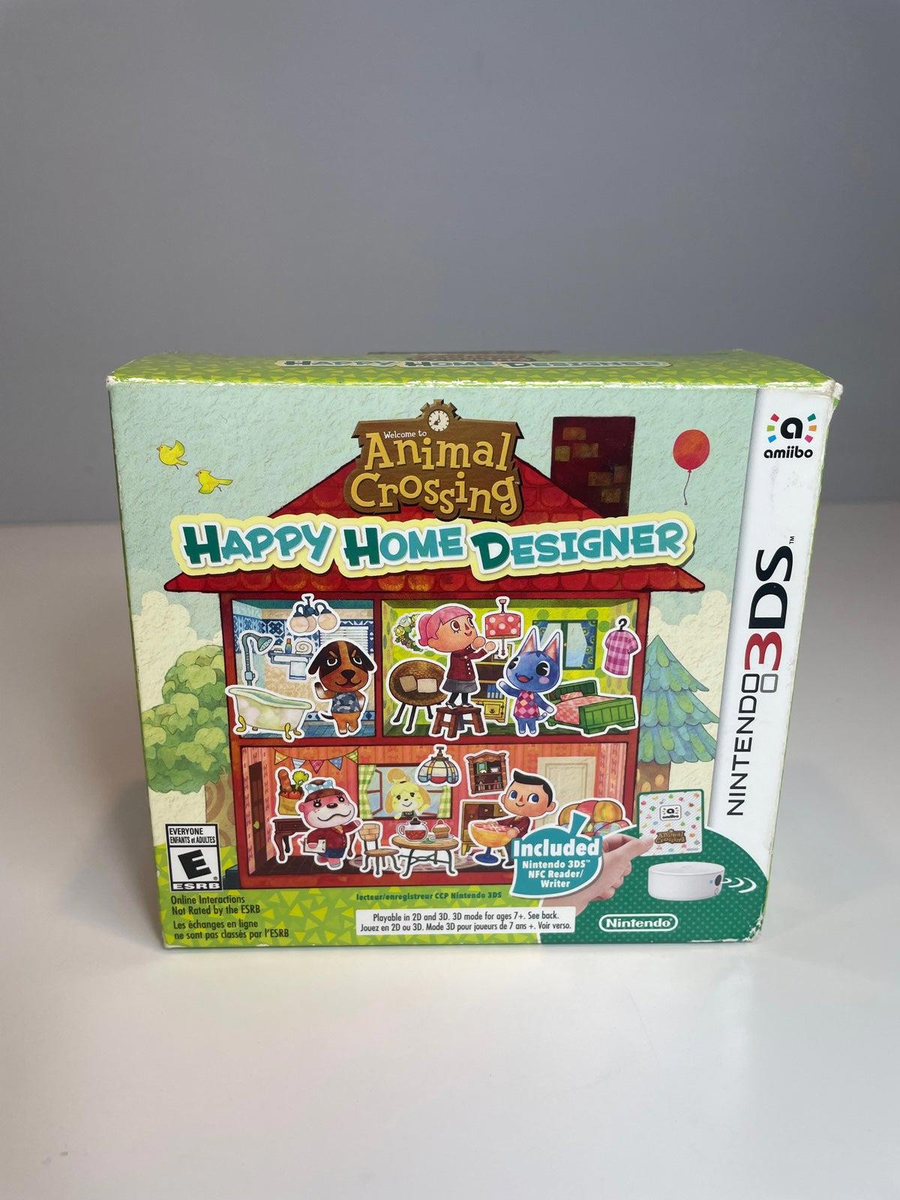 Animal Crossing Happy Home Designer 3DS Big Box Only