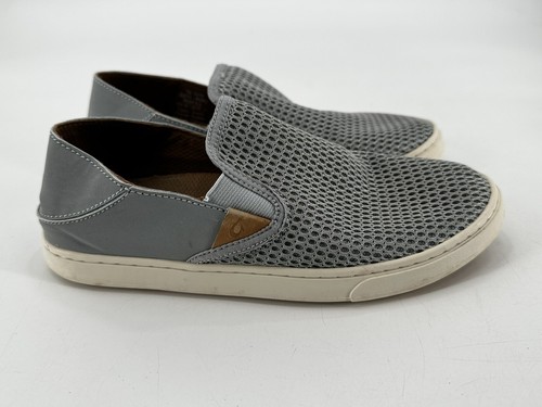Chaussures femme Olukai Pehuea bleu pâle respirantes à enfiler pointure W7 - Photo 4/11