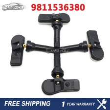 4pcs TPMS Tire Pressure Monitor Sensor For Peugeot Citroen C4 433MHz 9811536380