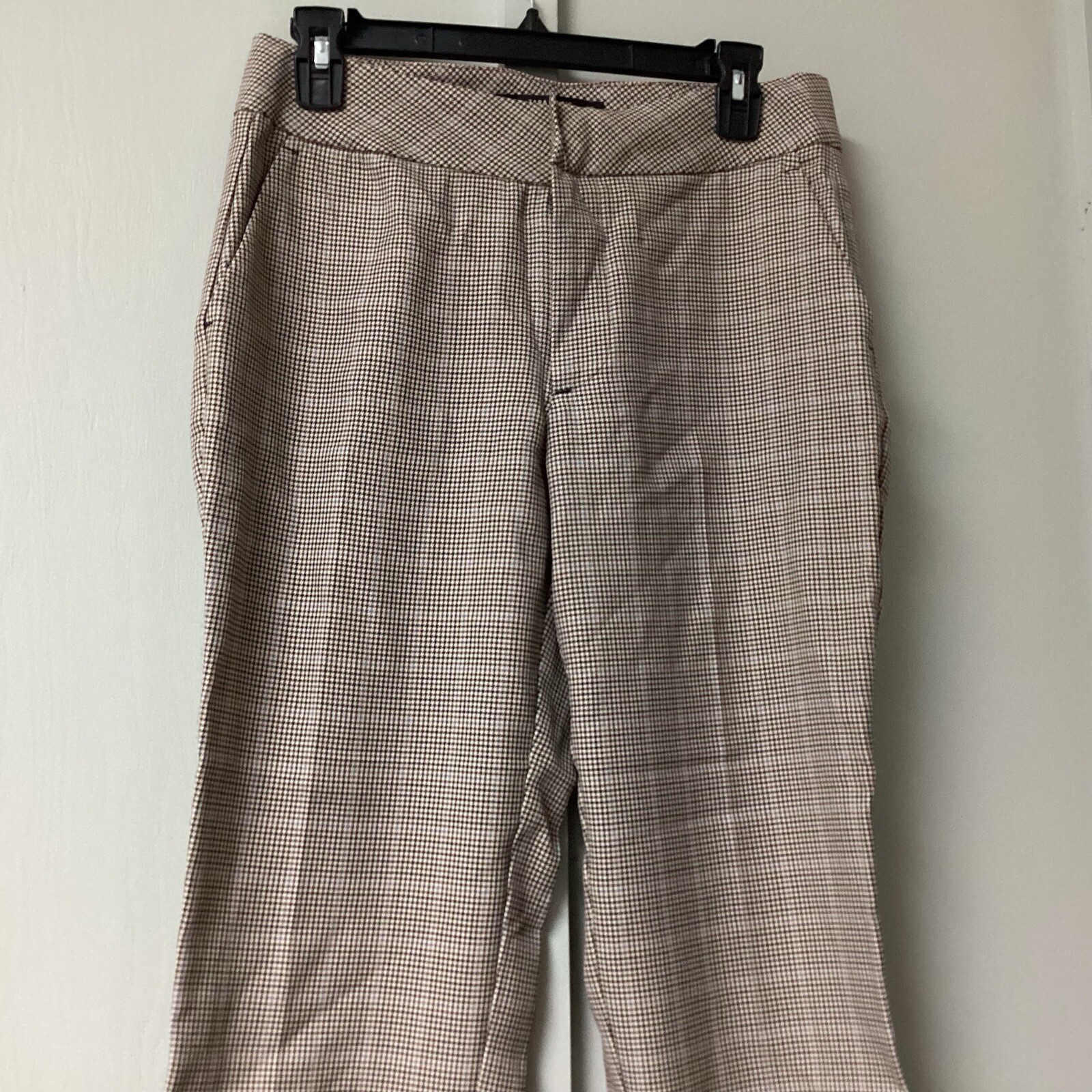 Zara Basic Pants Women's Size Medium Pockets Ging… - image 5