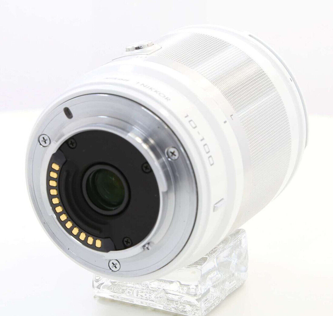 Nikon 1 NIKKOR VR 10-100mm F4-5.6 Lens F. Digital Camera White