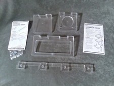 NOS Vintage Tupperware DECORATOR SHELVES  Towel Toothbrush Cup Holder  Bracket