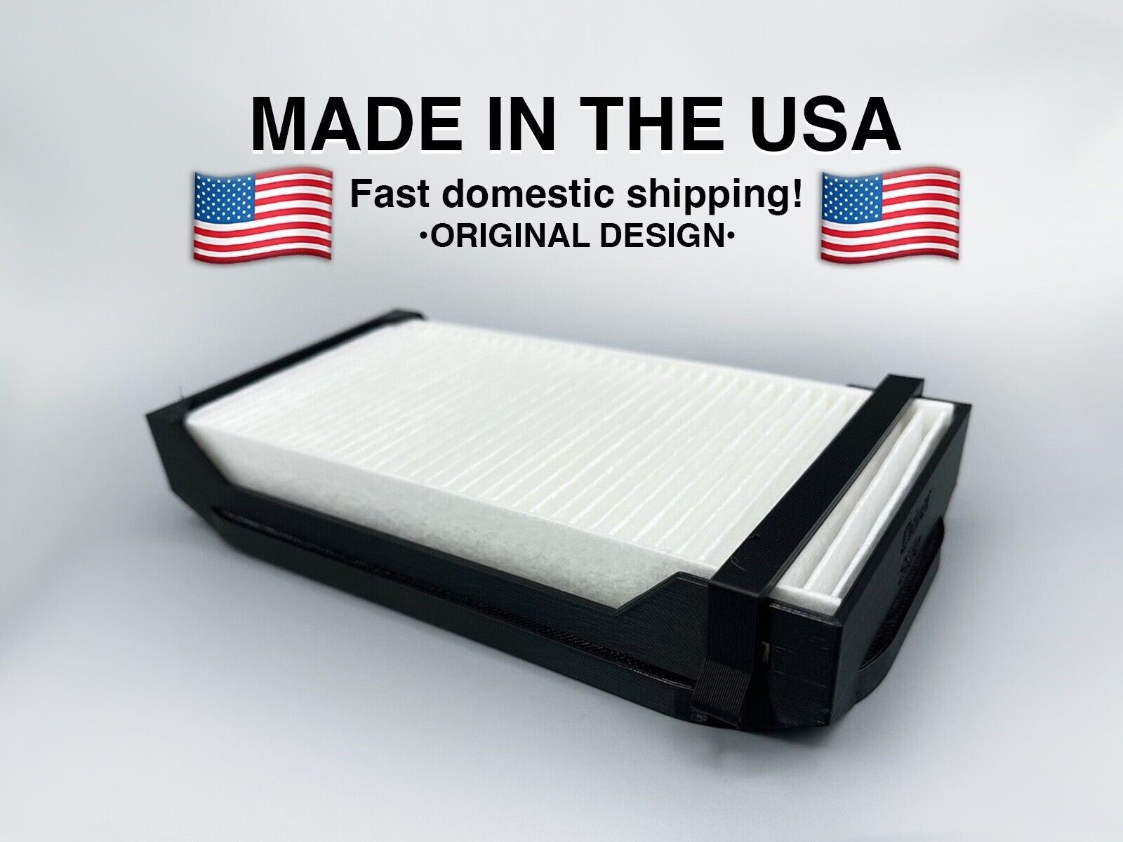 Cabin air filter adaptor for 2004-2012 GMC Canyon or Chevy Colorado, USA MADE