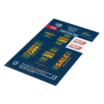 Used Cars Sale   STICKER fit for building blocks tiles /5395