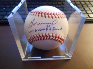 altuve autographed baseball