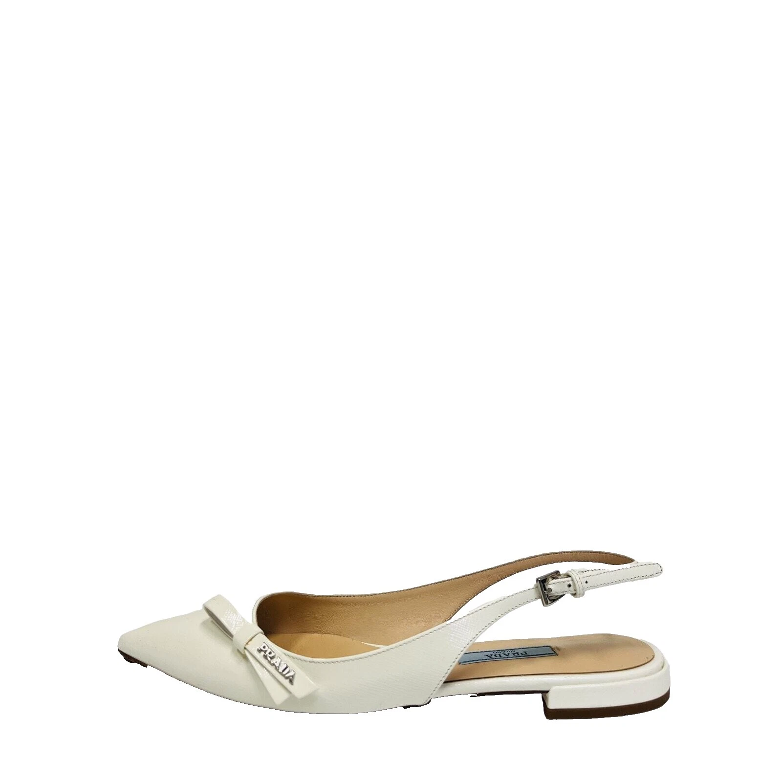 PRADA White Flats for Women