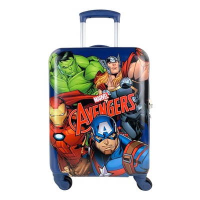 Valigia Trolley per bambino Marvel Avengers bagaglio a mano spinner 4019 |  eBay