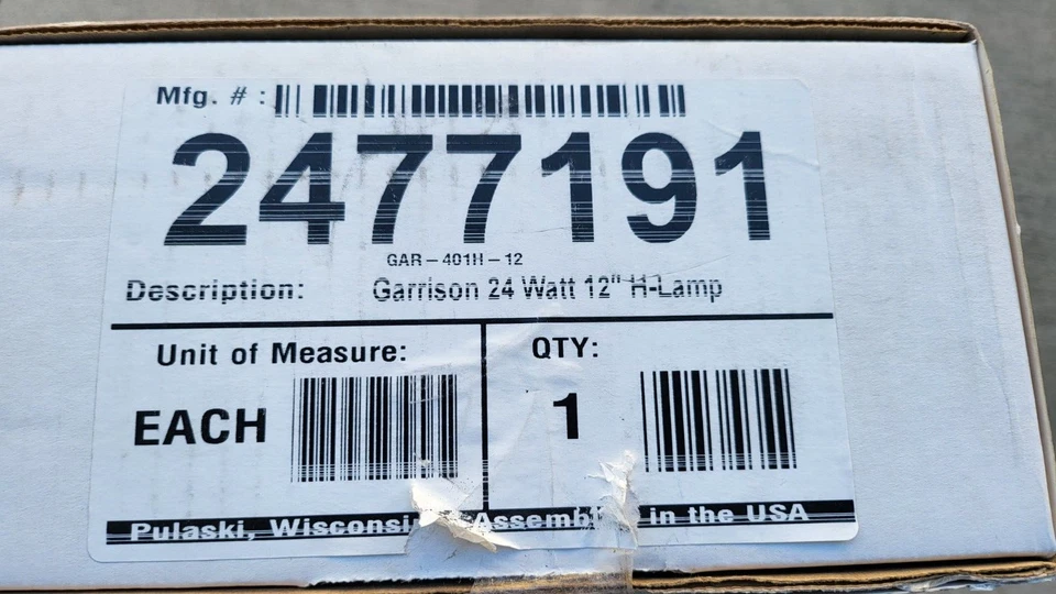 PURIFICADOR DE AIRE GERMICIDA UV MULTIVOLTAJE Garrison GAR-401H-12 MONTAJE EN CONDUCTO Foto 3 de 4