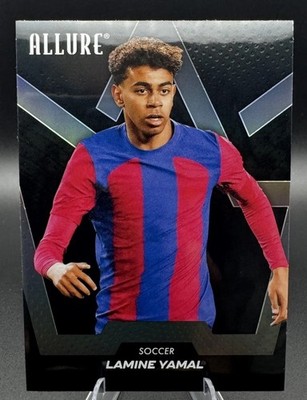 2025 UD Allure SE Lamine Yamal BLACK RAINBOW #3 Barcelona Soccer Wonderkid