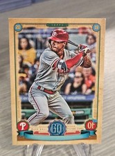 Nick Williams 2019 Topps Gypsy Queen Missing Nameplate Variation #70 Phillies