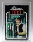 Star Wars Vintage ROTJ 77 Back-A Han Solo Alt. Photo AFA 75+ (75/80/80) CLEAR