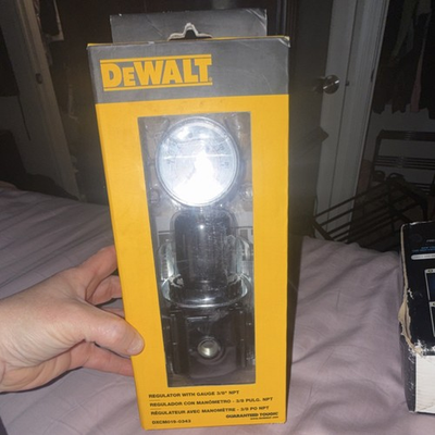 #ad DEWALT Regulator with Gauge for Air Compressor 3 8 in NPT 220 psi DXCM019 0343 $60.00