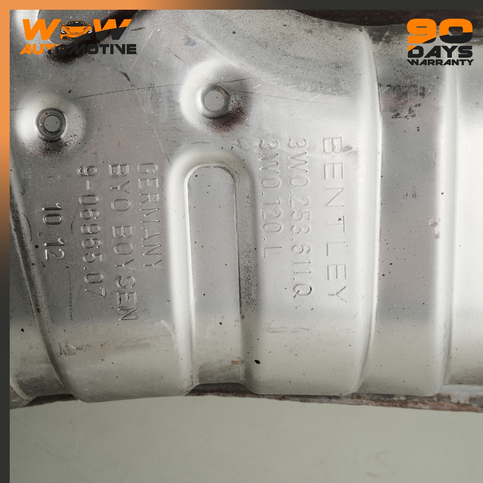 Bentley Continental GT Speed 2013-2017 Rear Right Muffler
