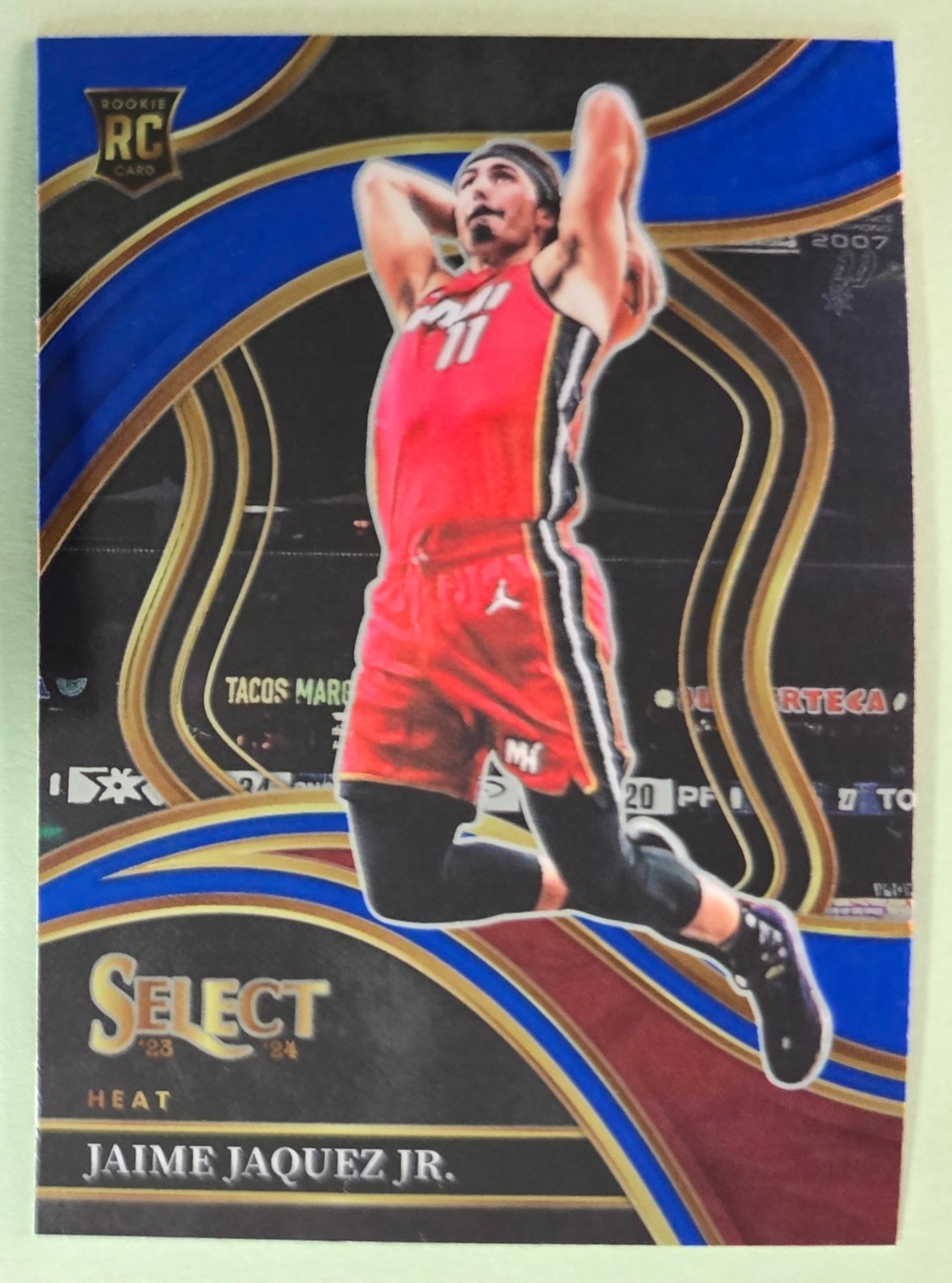 Jaime Jaquez Jr. 2023-24 Panini Select Blue Courtside Rookie #300