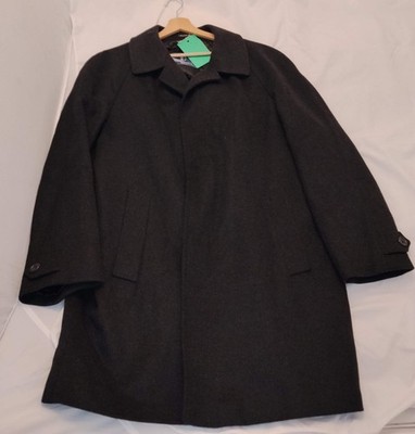 Cappotto Uomo David & David Grigio Scuro Taglia 56 Cappotto Elegante Classico