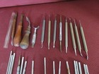 Leathercraft Tools 28 Pieces Some Craftools USA + 33 Steel Hollow Punches NICE! — photo 6