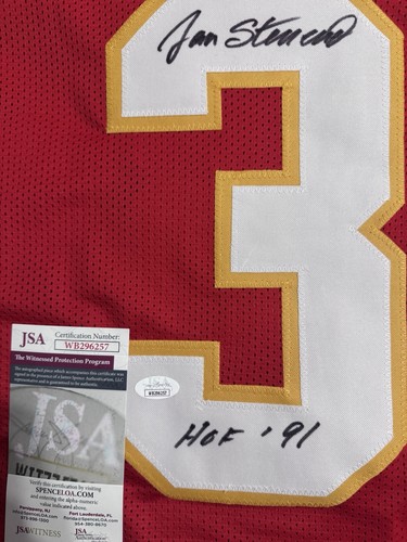 Jan Stenerud Signed Autograph Custom Jersey - JSA COA - Kansas City Chiefs - Bild 2 von 5