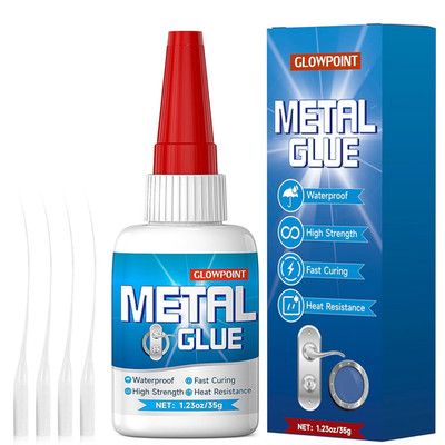 Metal Glue, 35G Ultrastrong Adhesive for Stainless Steel, Aluminum, Iron, and Mo