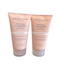 2x Revolution Skincare Renewing Facial Cleanser Foaming Gel 5.07 oz