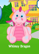 Webkinz Classic Whimsy Dragon Virtual PET Adoption Code Only Messaged