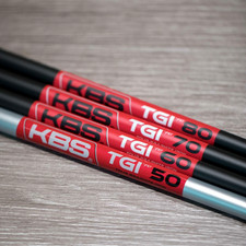 KBS TGI Tour Graphite Iron Shafts .370 Parallel Tip Uncut Choose Flex Weight
