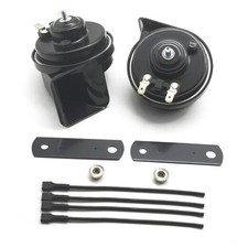 Car Horn, 12V Universal Super Loud Auto Horn, Waterproof Low High Two Tone Fit