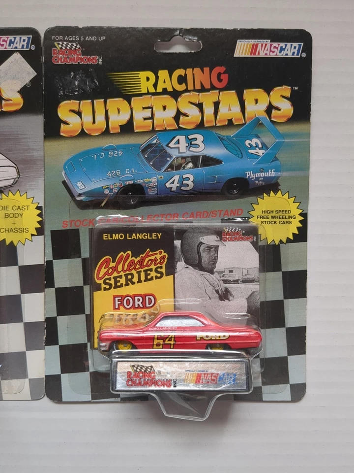 Racing Champions NASCAR Superstars 1:64 Diecast Lot of 3 Collector Series - Image 4 of 4