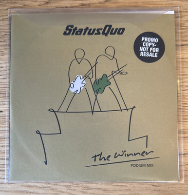 Status Quo: The Winner (Podium Mix)  CD Single Promo (2012) *Ex Condition*