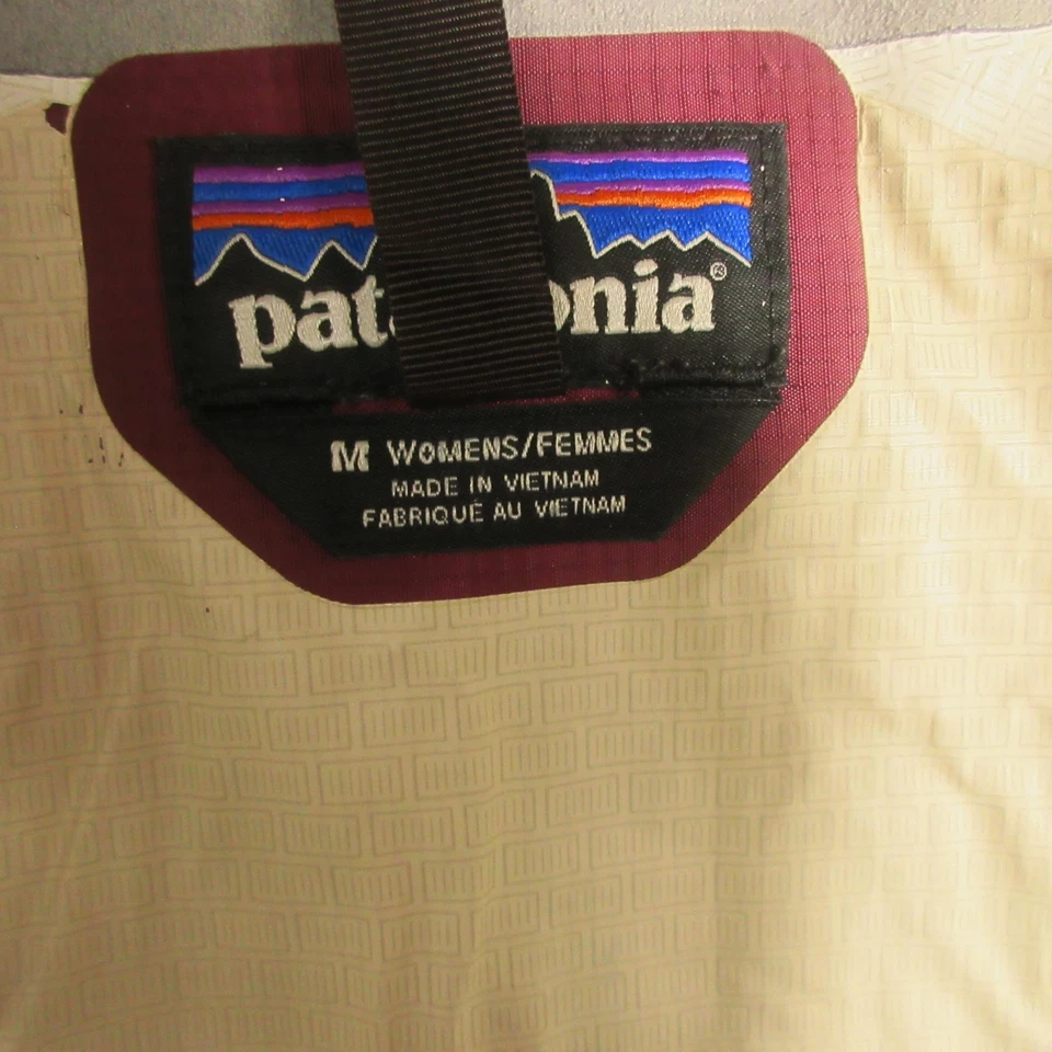 Chaqueta impermeable Patagonia H2NO para mujer M magenta ligera antidesgarro desgastado Foto 4 de 4