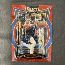 2024-25 Panini Select - Concourse Kyrie Irving #46 Red Cracked Ice Prizm
