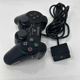 Sony PlayStation 2 PS2 Fat Console &ndash; OEM Two Controllers, OEM Memory Card Tested