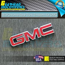 Rear Tailgate Emblem For Gmc Sierra Liftgate Badge Letters Yukon 1999-2007