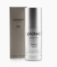 Plated Skin Science Daily Serum .5 fl oz NEW