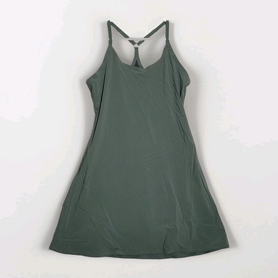 Outdoor Voices Women's Exercise Dress Size M Olive