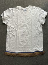 Hebrew Israelite Fringe T-Shirt - White Gildan 2XL